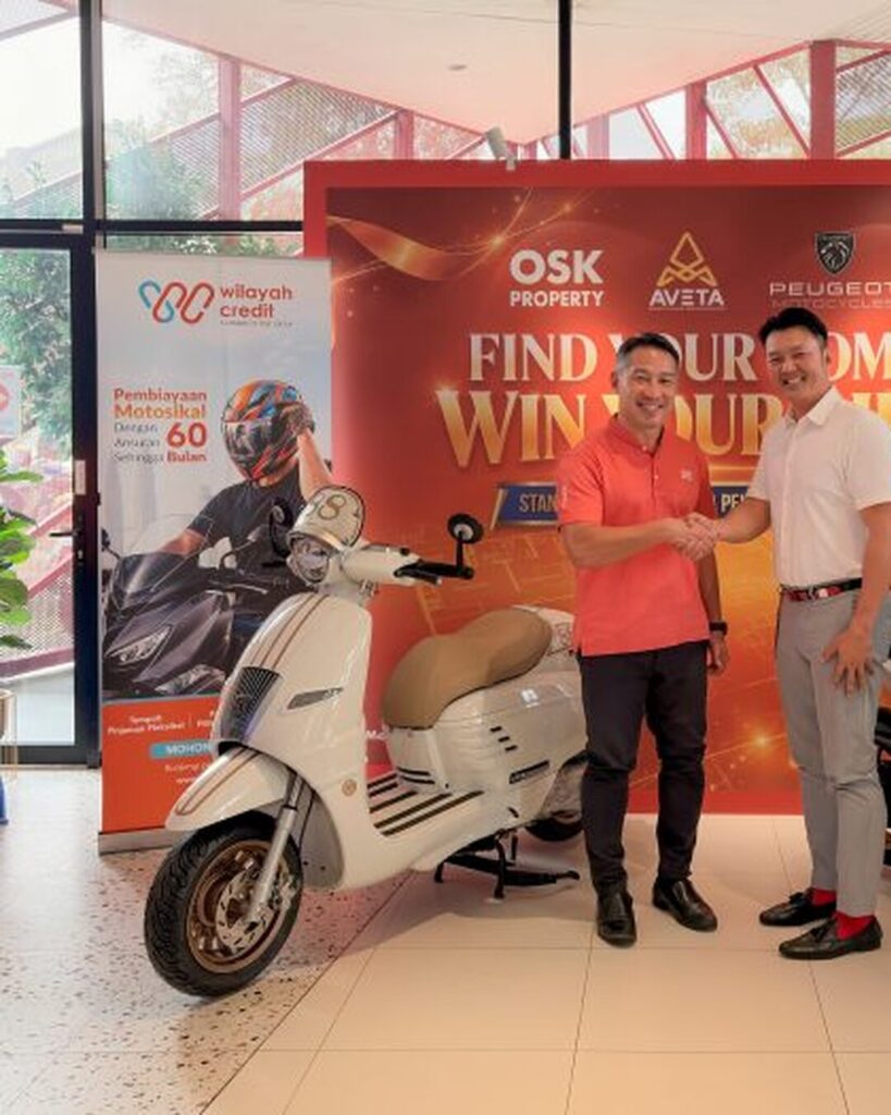 AVETA MALAYSIA, OSK PROPERTY TAWAR PELUANG MENANG MOTOSIKAL PEUGEOT - Mekanika